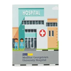 Custom Hospital Reusable Sticker Activity Books