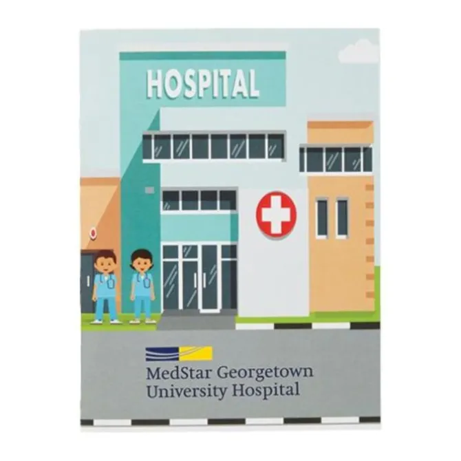 Custom Hospital Reusable Sticker Activity Books