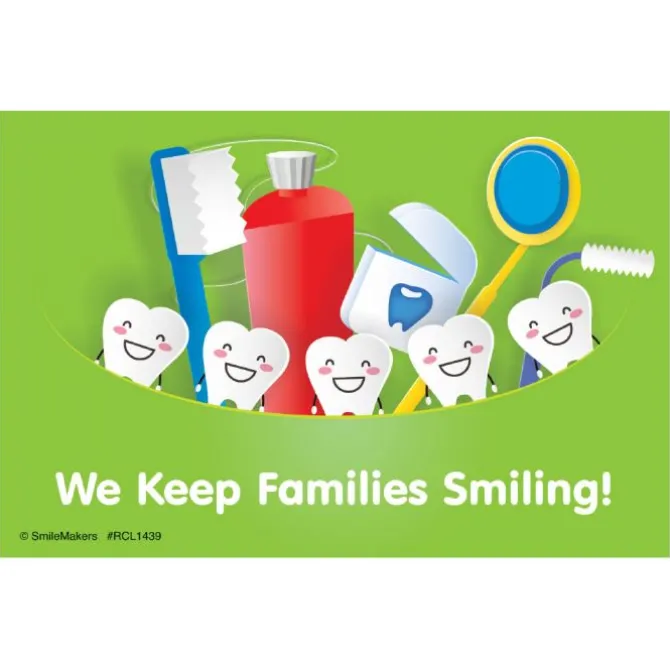 Custom Keep Families Smiling Recall Cards
