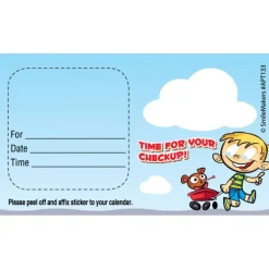 Custom Kid Check Up Appointment Cards