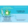 Custom Leap to Eye Doctor Sticker Appointment Cards