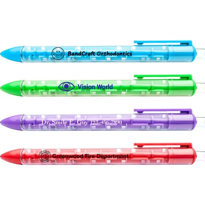 Custom Maze Click Pens