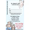 Custom Monkey Colour Lines Appointment Cards