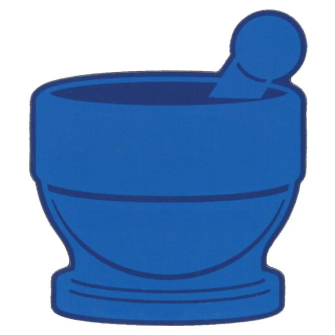 Custom Mortar & Pestle Shaped Magnets