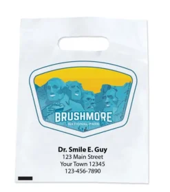 Custom Mt. Brushmore Take Home Bags