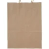 Custom Natural Kraft Paper Bags - Large