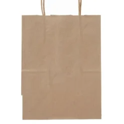Custom Natural Kraft Paper Shopper Bags - Medium