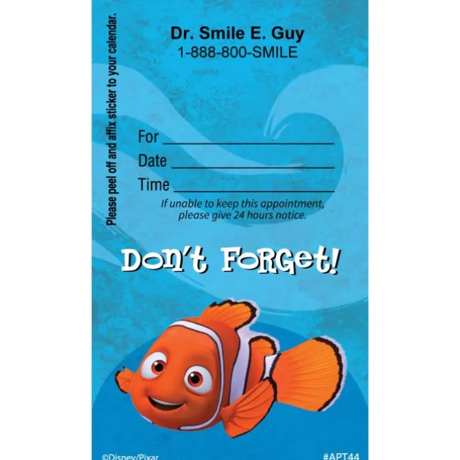 Custom Nemo Cute Dont Forget Appointment Cards