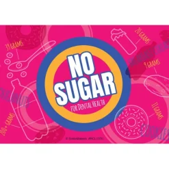 Custom No Sugar Dental Recall Cards