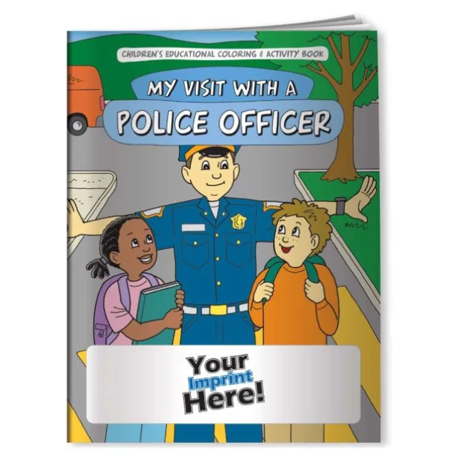 Custom Police Officer Coloring Books