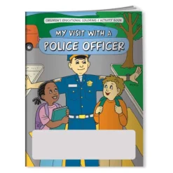 Custom Police Officer Coloring Books