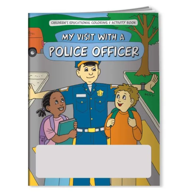 Custom Police Officer Coloring Books