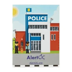 Custom Police Reusable Sticker Activity Books