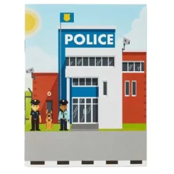 Custom Police Reusable Sticker Activity Books