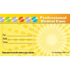 Custom Professional Care Appointment Cards