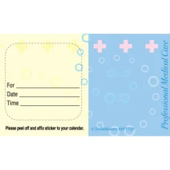 Custom Professional Medical Care Appointment Cards
