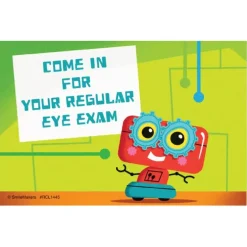 Custom Robot Exam Recall Cards