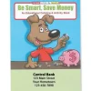Custom Save Money Coloring Books