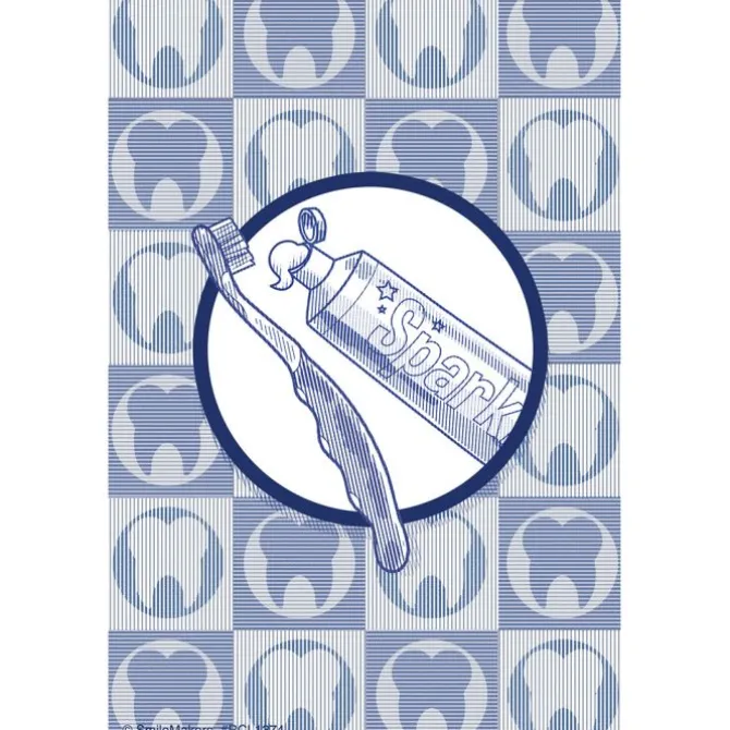 Custom Scatter Teeth Recall Cards