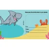 Custom Sea Life Pals Sticker Appointment Cards