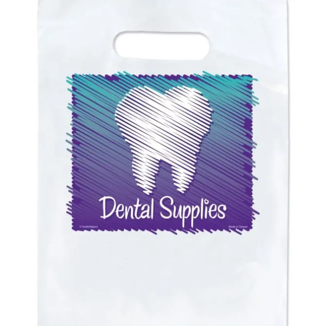 Custom Sketch Dental Supply Bags