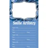Custom Smile Artistry Three Sticker Appointment Cards