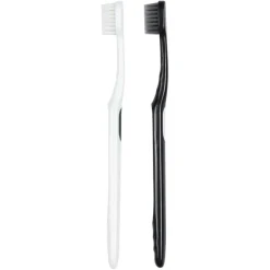 Custom SmileCare™ Adult Assorted Black & White Ultrafine Toothbrushes