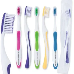 Custom SmileCare™ Adult Super Grip Toothbrushes - Case