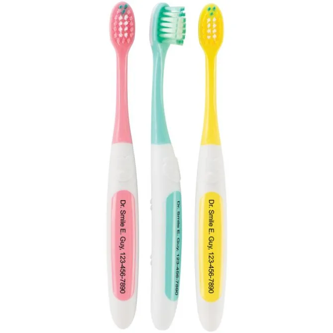 Custom SmileCare™ Toddler Panda Toothbrushes
