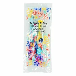 Custom SmileCare™ Youth Celebration Basic Zippered Bag Dental Kits
