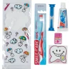Custom SmileCare™ Youth Dental Paratroopers Premium Zippered Bag Dental Kits