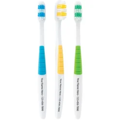 Custom SmileCare™ Youth Easy Grip Toothbrushes - Case