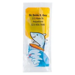 Custom SmileCare™ Youth Shark Zippered Bag Dental Kits