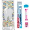 Custom SmileCare™ Youth Smile! Basic Zippered Bag Dental Kits