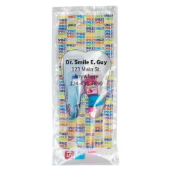 Custom SmileCare™ Youth Smile! Basic Zippered Bag Dental Kits