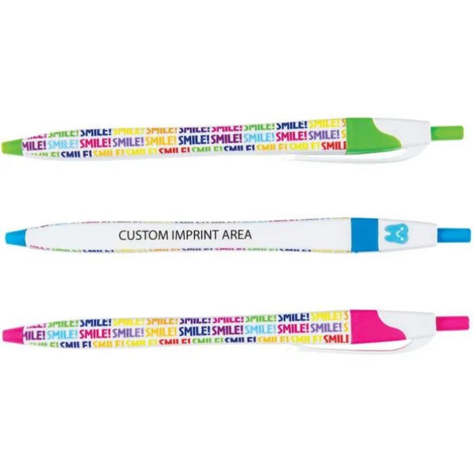Custom Smile Slimster Pens