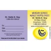 Custom Smiley Guy Braces Appointment Cards
