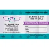 Custom Smiling Eye Glasses Appointment Cards