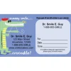 Custom Snazzy Smile Crocodile Appointment Cards