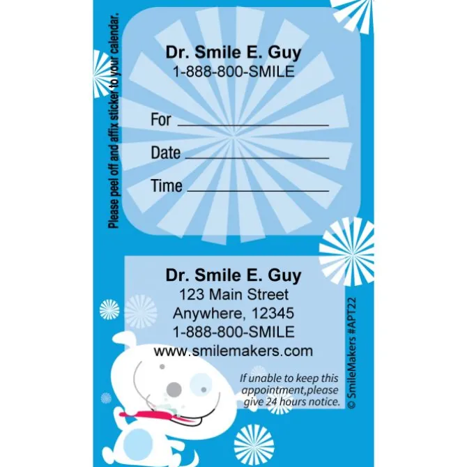 Custom Spot Appointment Cards