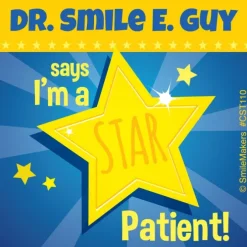 Custom Star Patient Stickers