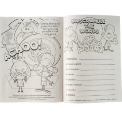 Custom Stop the Spread of Germs Coloring & Activity Books