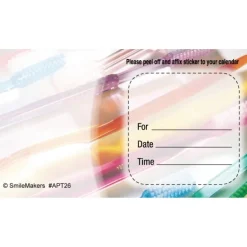 Custom Toothbrushes Appointment Cards