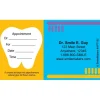 Custom Tooth & Brushes Appointment Cards