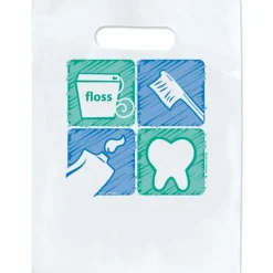 Custom Tooth, Brush, Floss, Paste Bags