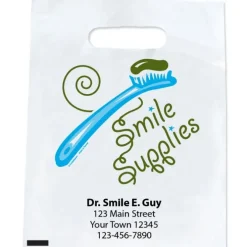 Custom Toothbrush Smile Supply Bags