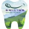 Custom 2 1/2" Tooth Vinyl Decals