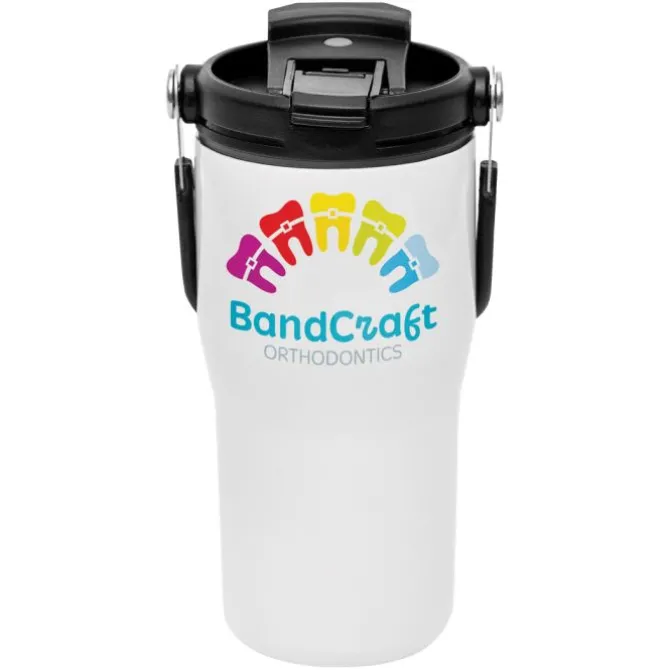 Custom Water Bottle with Handle - 25 ounce