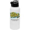Custom Water Bottle with Phone Holder - 32 ounce