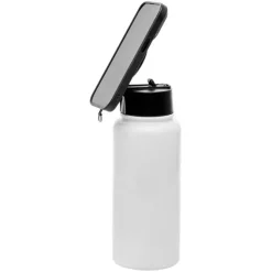 Custom Water Bottle with Phone Holder - 32 ounce